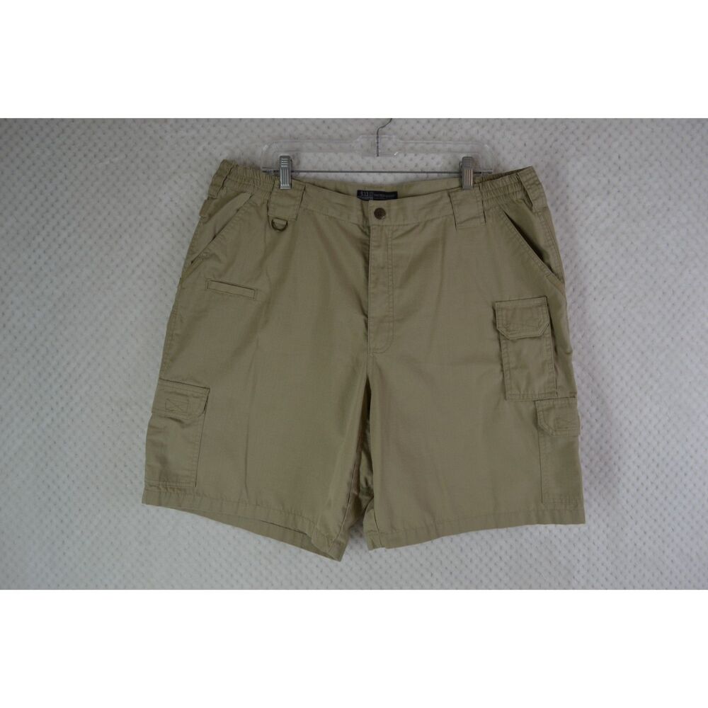 5.11 Tactical Tactlite Pro Ripstop Cargo Shorts Men's 40 Khaki